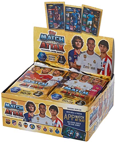 Topps- Match Attax Premier League Season 2019/20-Game, Pack of 30 Packs of 6 Each (180 Cards Total), Color (C2I-CP1014)