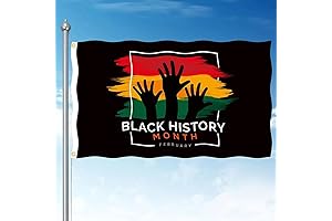 Black History Month Celebration Juneteenth Garden Flag