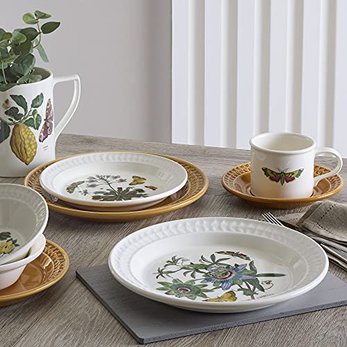 Portmeirion-Botanic-Garden-Harmony-Set-of-6-105-Inch-Dinner-Plates-Papilio-Amber-Blue-Passion Portmeirion Botanic Garden Harmony Set of 6 105 Inch Dinner Plates Papilio Amber Blue Passion