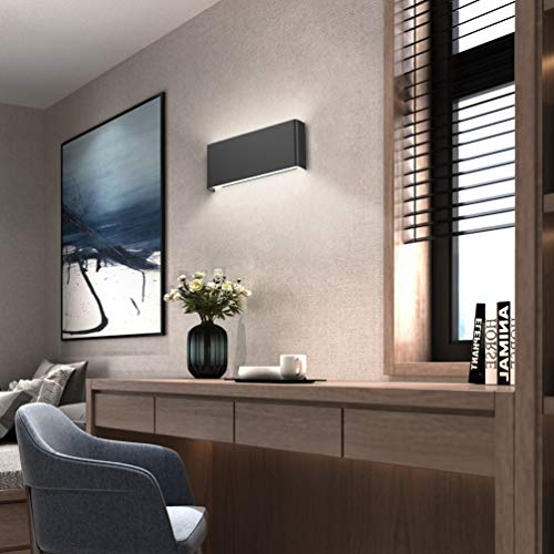 Aipsun 15.8in Black Modern Vanity Light Up and Down LED Vanity Light for Bathroom Wall Lighting Fixtures (White Light 5000K) by Aipsun - Image 5