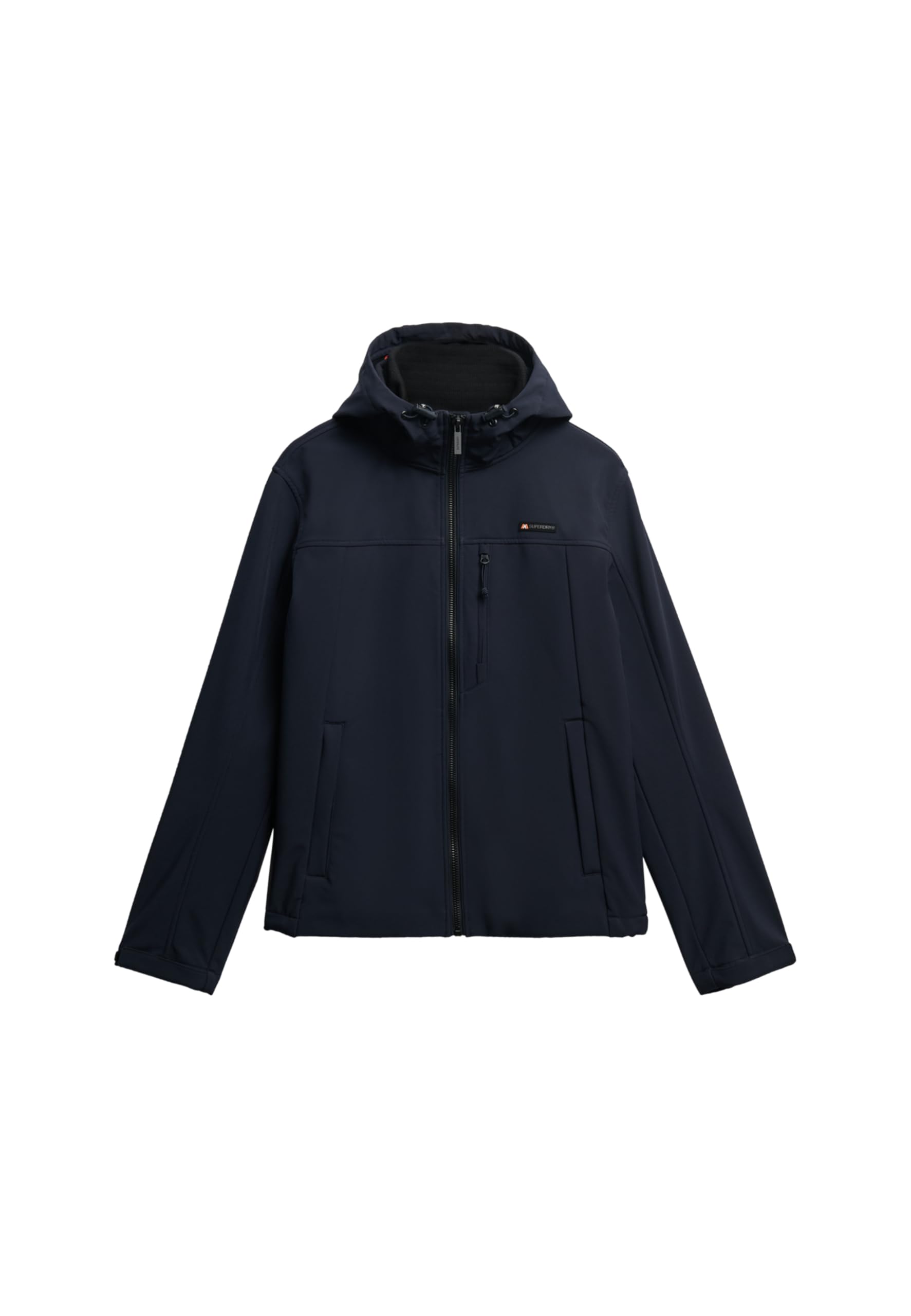 Superdry Veste Trekker Soft Shell à Capuche Marine Taille XL