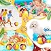 Leyndo 12 Pack Inflatable Beach Balls for Kid Party Favors for Birthday Summer Pool Novelty Water Beachball Game Toys for Boy Girl Gifts Class Party Decor (7.87