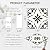 MORCART 7.87" x 7.87" Peel and Stick Floor Tile, 20 PCS Self-Adhesive DIY Vinyl Flooring for Renters, Removable and Waterproof Tile Sticker for Bathroom, Kitchen, Staircase (Black Retro Design)