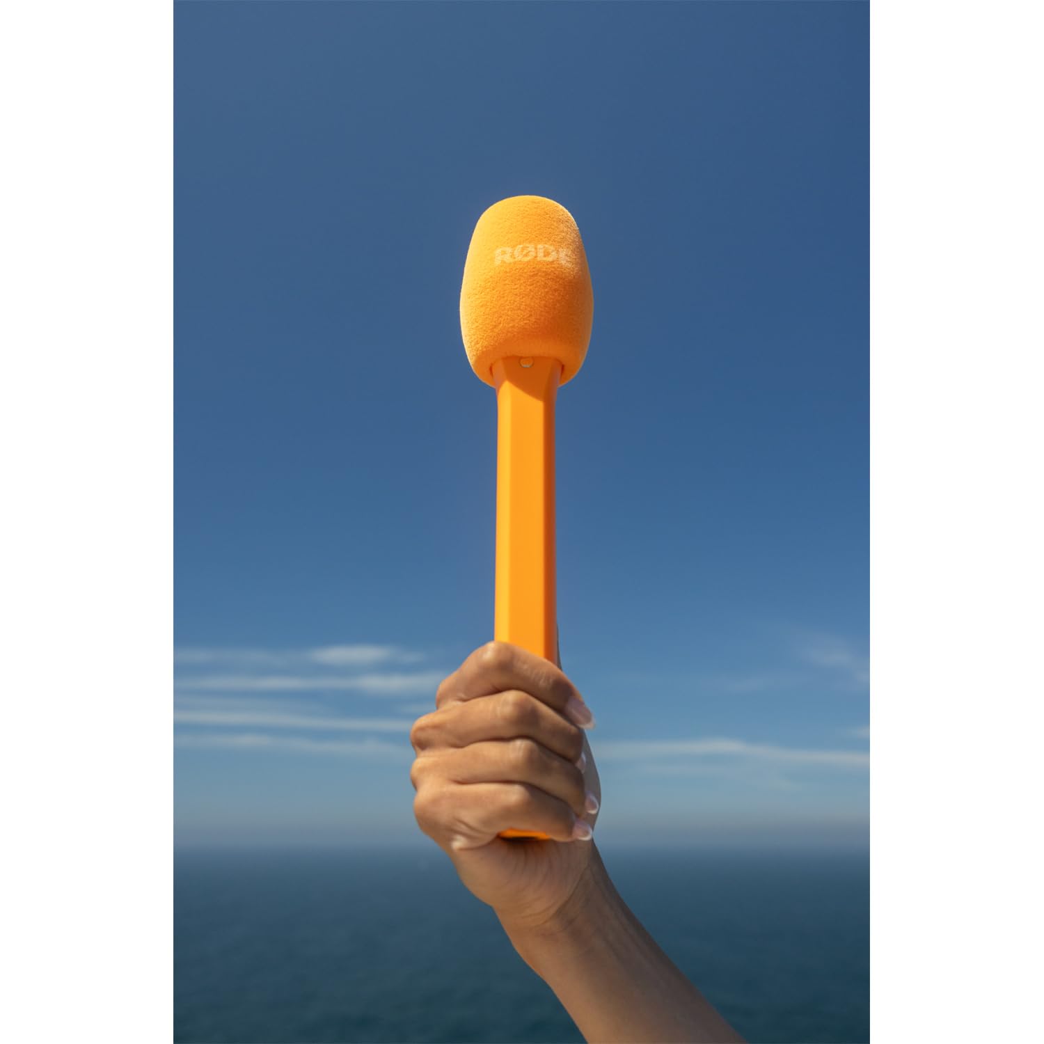 Rode Interview Micro Handadapter für Wireless Micro Mikrofon-System Orange mit keepdrum Mikrofasertuch