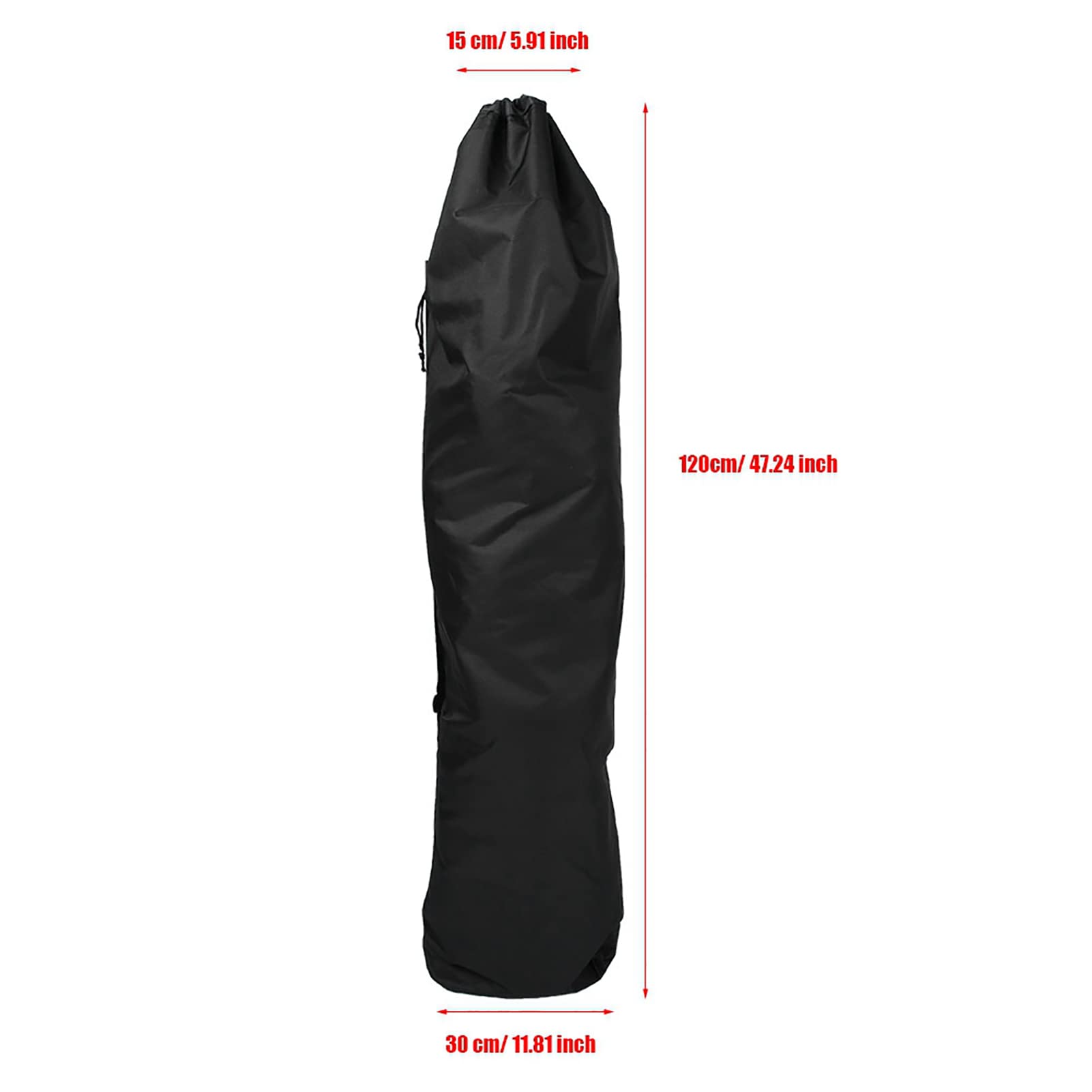 Borsa Longboard, Zaino Impermeabile per Skateboard - Custodia Portatile per Longboard - Borsa Accessori - 120x30x15CM