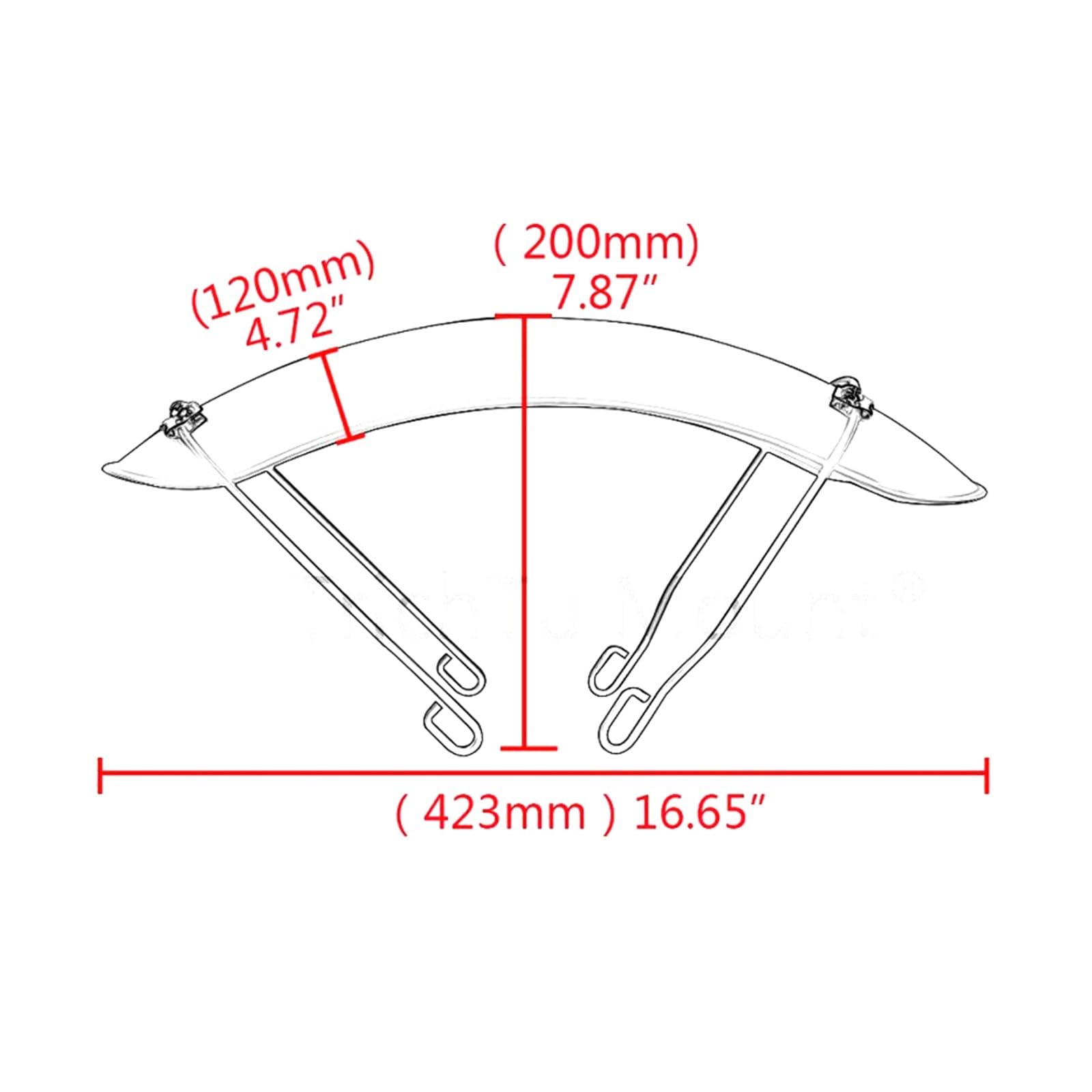 Parafango Motocicletta Parafango Anteriore Moto Universale Per Parafango Anteriore Moto Per Suzuki Extender Hugger