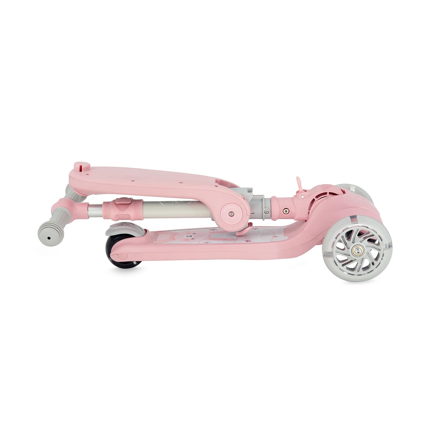 MoMi Debe Trottinette pour Enfants à partir de 1 an jusqu'à 50 kg - Trottinette 2 en 1 avec siège Pliable - Trottinette pour Enfant avec 2 hauteurs réglables - Trottinette Pliable pour intérieur et