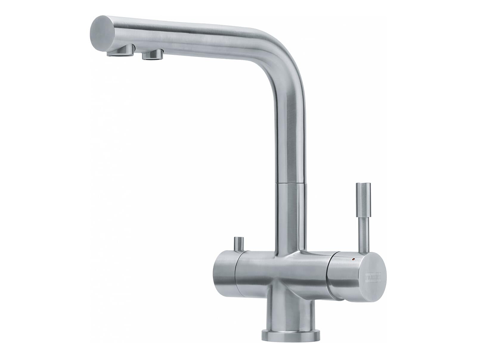 FRANKE Robinet de Cuisine Atlas Clear 120.0179.978 Soie En Acier Inoxydable
