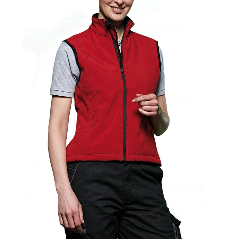 Trendige Damen-Weste aus Softshell black S