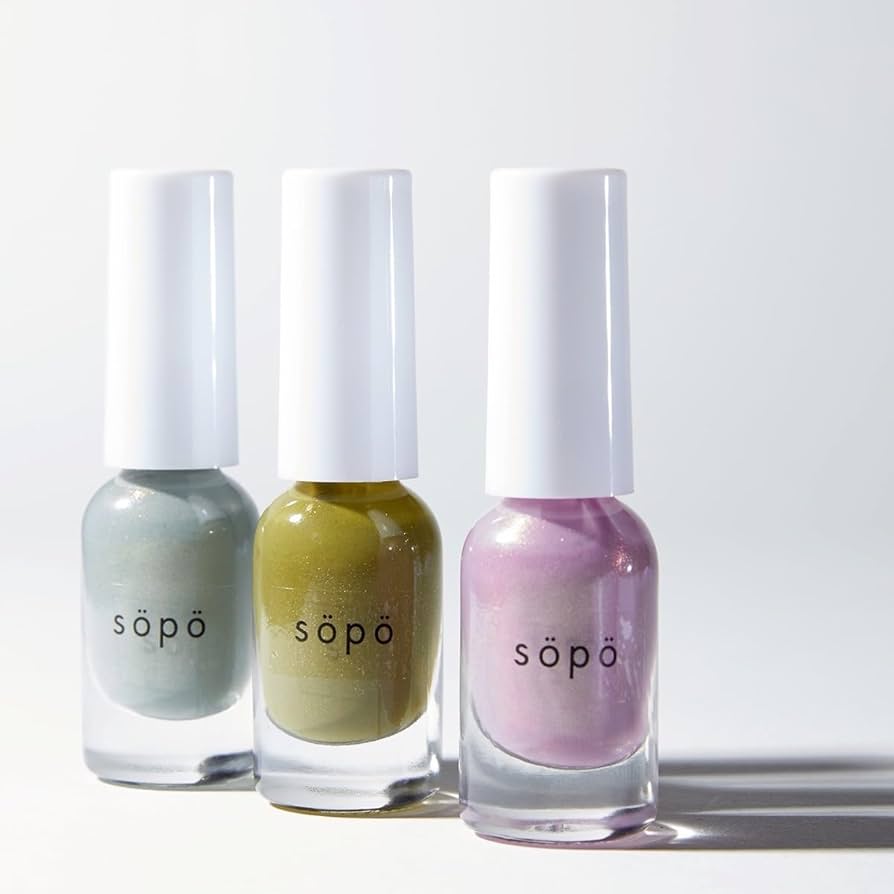 Amazon | sopo (ソポ) ネイルポリッシュ 06 アクアパープル 4ml