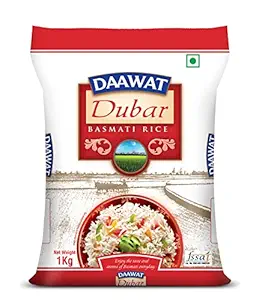Dubar, Full Grain, Aged, Aromatic Basmati Rice(Old), 1 Kg