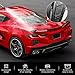 Bracingo Rear Engine Bay Vent Covers for Washing fit for Corvette C8 Stingray Z51 Coupe 2020-2024 Z06/E-Ray 2023-2024,Rear Window Vent Blocks While Washing,Back Engine Bay Scoops Vent Cover Protection