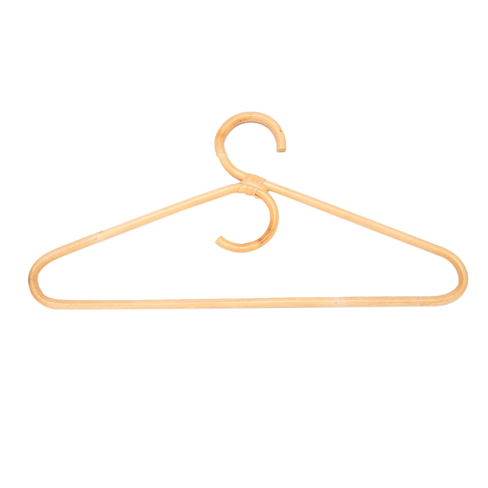 Cetfuro Picture Color Rattan Clothes Hanger Style,Garments Organizer,Rack Adult Hanger,Room Decoration Hanger For Your Clothes.1 Pcs