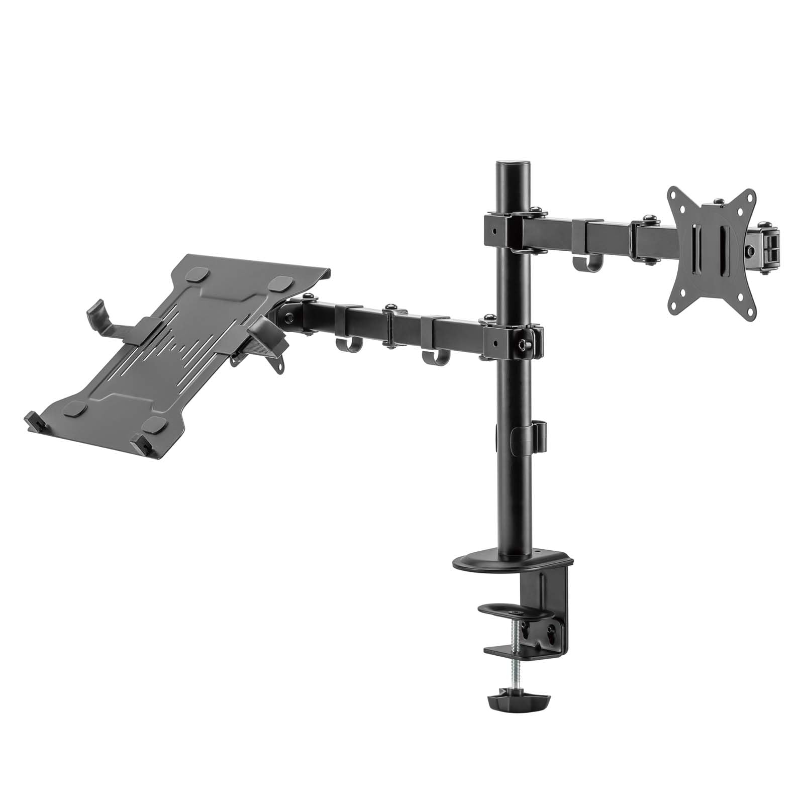Soporte 2en1 Monitor y Ordenador portátil Soporte Monitor y Notebook Laptop VESA 75x75/100x100