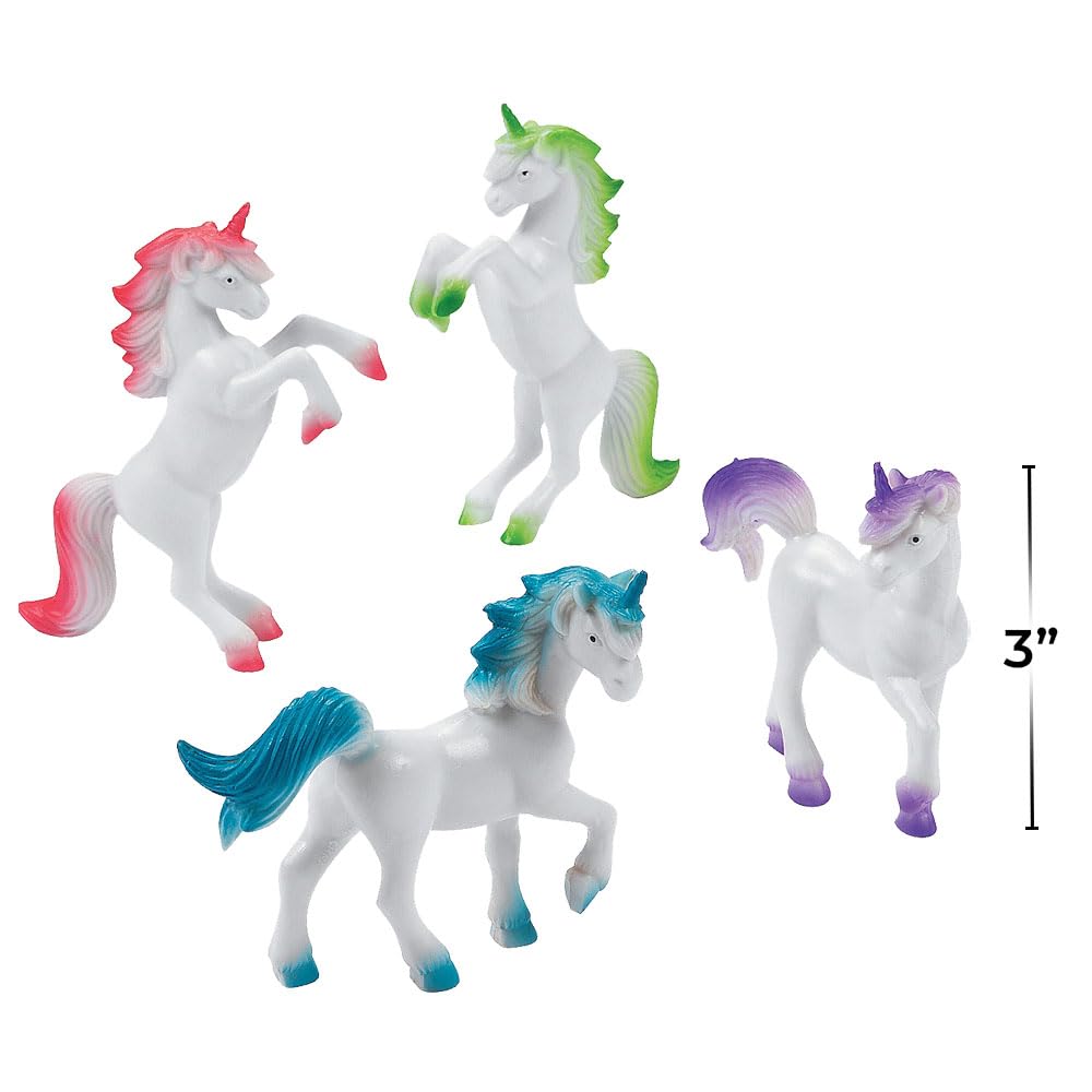 Amazon.com: VINYL UNICORN FIGURES - Toys - 12 Pieces : Home