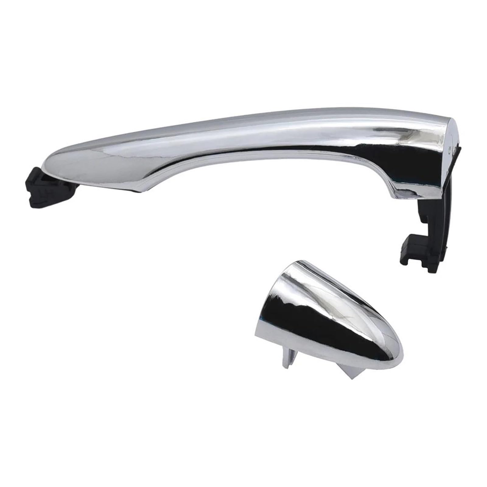 Atgcbcauf 83651-3W000 Car Rear Left Right Outside Exterior Chrome Door Handle For Kia For Sportage 2011-2016 83661-3W000 Car Exterior Door Handles(83651-3W000)