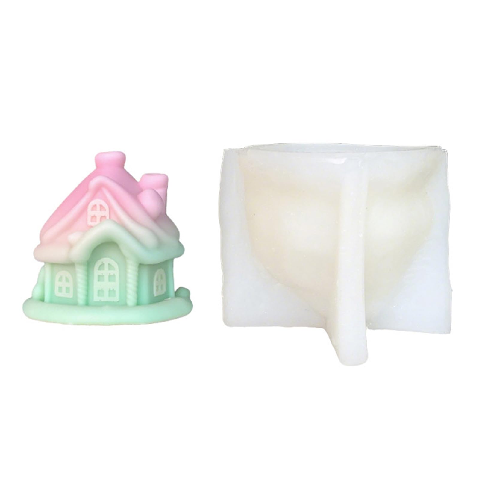 Moule en silicone pour bougies artisanales et DIY créatif