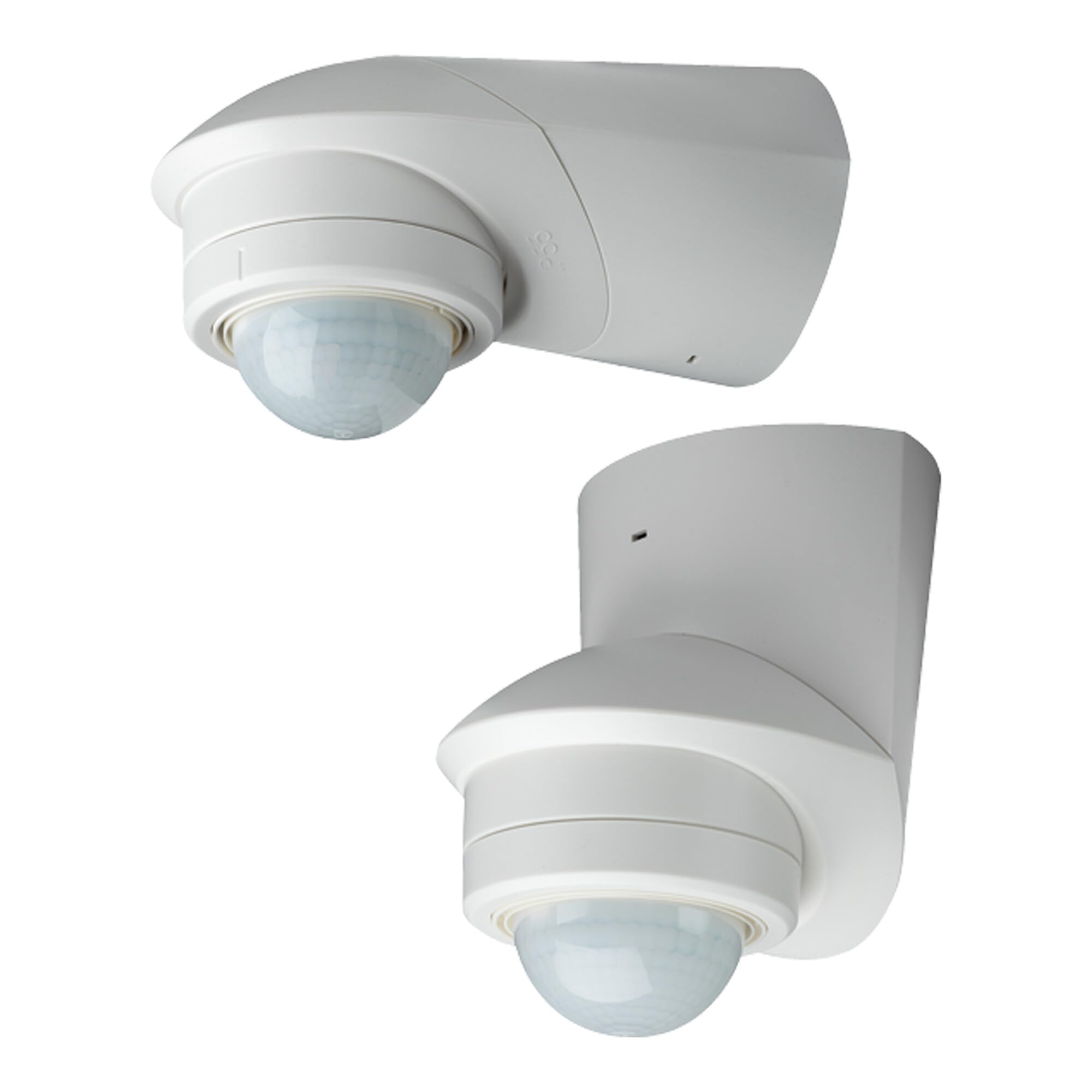 Grothe 94531 Détecteur de Mouvement PIR 240° Relais Blanc IP55 84 mm x 78 mm