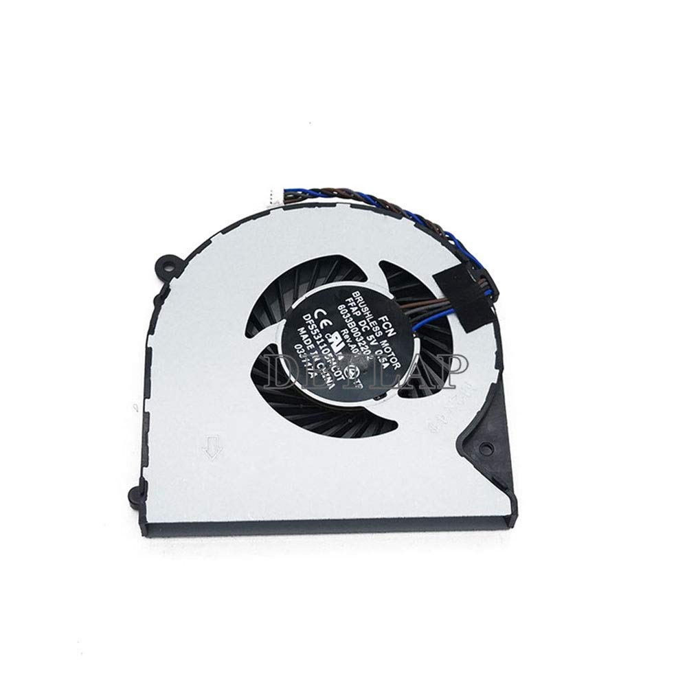 DBTLAP Laptop Cooler Cooling Fan Compatible for Toshiba Satellite L955 L955D L950 L950D S950 S955D S955 KSB0705HA-CF18 V000300010 6033b0032201 Fan