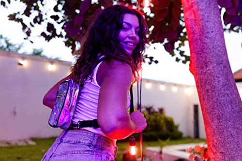 Image of Crossbody Sling Bag for Women Men 5in1 Multi-Use from Recycled Polyester Belt Bag Cross Body Backpack Fanny Pack Purse