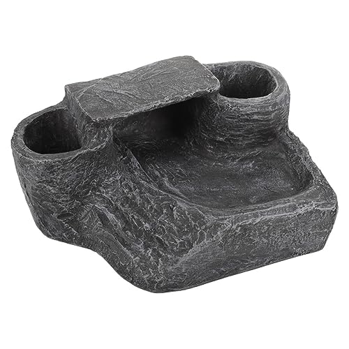 CORHAD Heated Turtle Basking Platform Large Reptile Rock Turtle Tank Decor Extra Large Terrace Slope