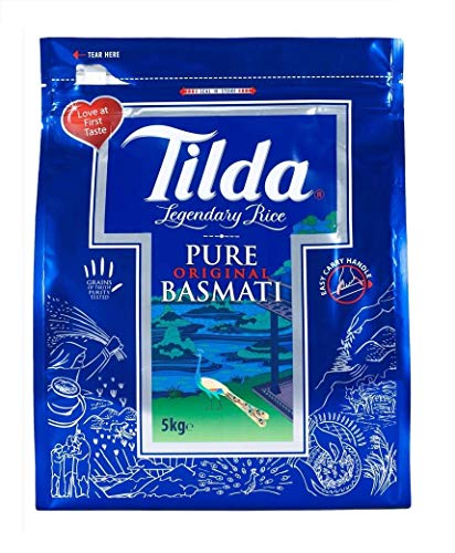 Tilda Pure Original Langkorn Basmati Reis 10kg (abgepackt in 2x5kg)