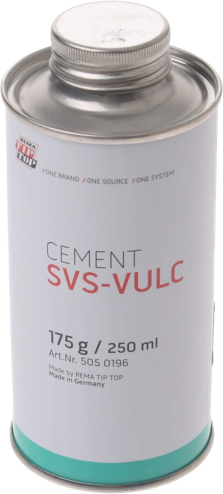 Connect 35096 Tube Patch Vulcanising Fluid 175g c/w brush 1pc,Green, White