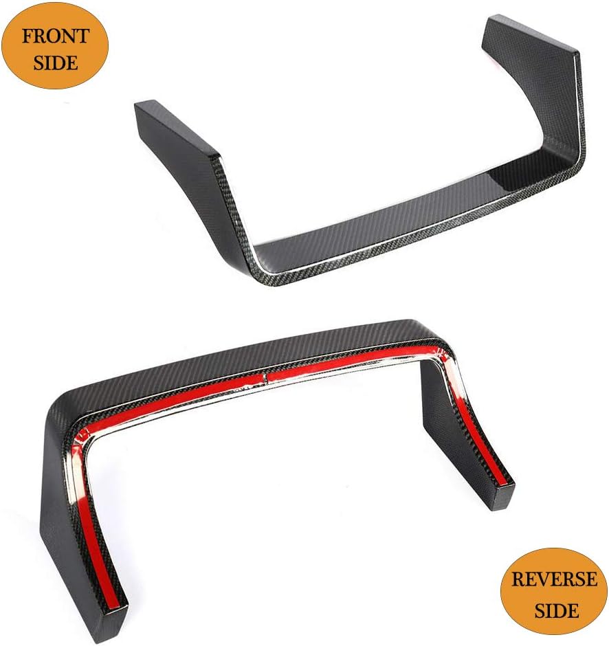 Rear Diffuser Vent fits Audi RS5 Coupe Convertible 2012-2016 Factory Outlet Carbon Fiber CF Bumper Fender Scoop Cover Spoiler Decoration
