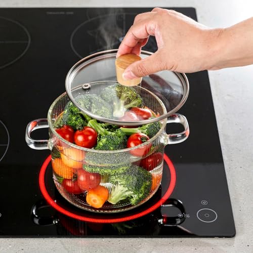Jucoan 1.8L Glass Saucepan