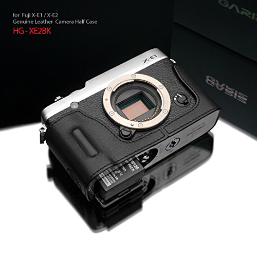 Amazon.co.jp: GARIZ FUJIFILM X-E1/X-E2用 本革カメラケース HG-XE2BK