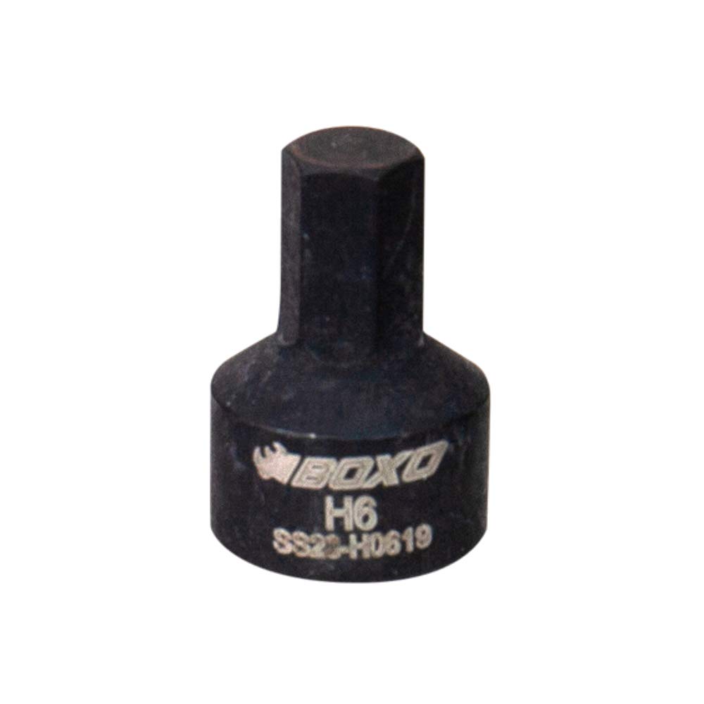 Boxo 1/4" Drive Low Profile Impact Hex Bit Socket H5 Ss23-H0519