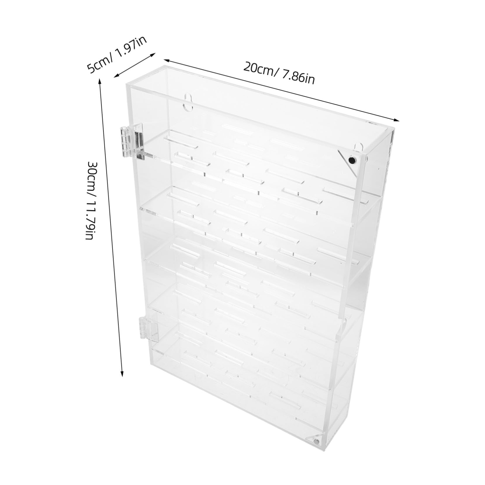 TOYANDONA Vitrina para Monedas de Colección Transparente de Acrílico Caja de Exhibición para Monedas Desafío y Fichas de Póker Capacidad para Protección Antipolvo y Cerradura de Seguridad