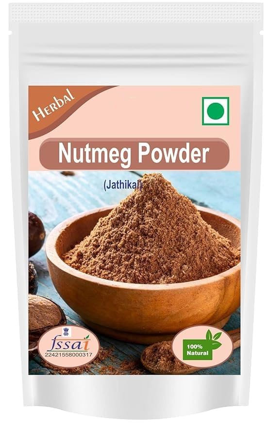 Jathikai | Nutmeg Powder | Jaiphal Powder 100 GM Pack of 1,100% Pure & Natural