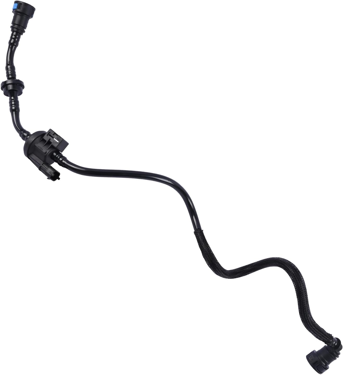 Carbon Canister Solenoid Valve with Tube 31478962 32312435 Compatible with Volvo XC90 XC60 V90 V60 Cross Country S90 S60 2016-2021 Evaporator Pipe Hose