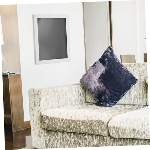 Cabilock Marco de visualización de jersey deportivo pantalla de marco de camiseta vitrina de futbol Camisa de exhibición de madera blanco