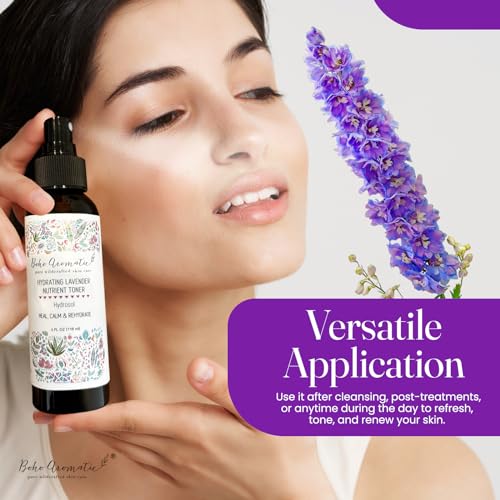 Boho Aromatic 9330 Hydrating Lavender Nutrient Facial Spray, Face Mist Hydrating Spray thumb #2
