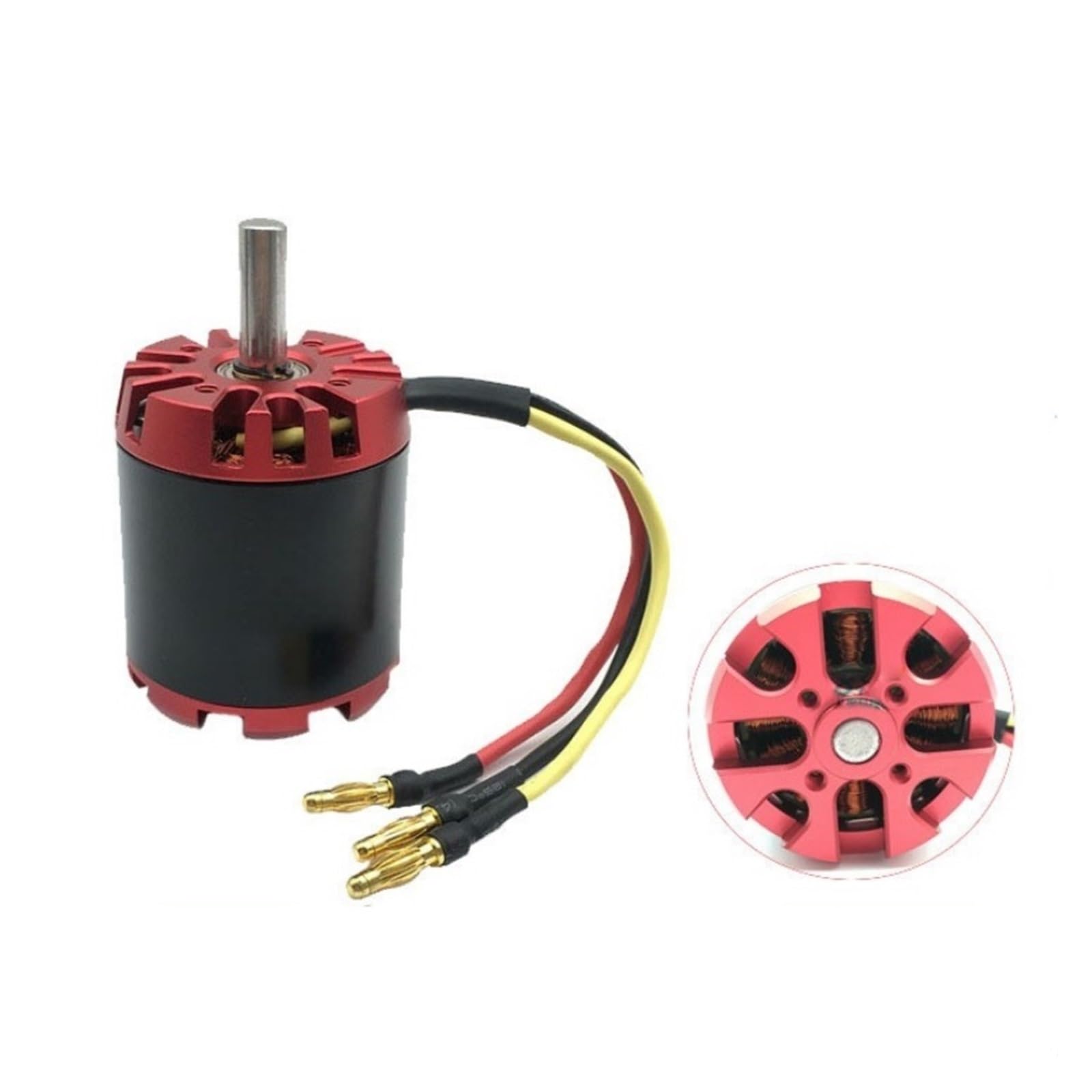 5065 200KV 270KV 320KV 400KV 6-12S BLDC Outrunner Brushless Motor Red sensored for Electric sktaeboard Balancing Scooter Thrust(400KV sensored)