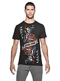  Santa Cruz - Camiseta - para Hombre Negro Negro Talla:50-52 EU  L