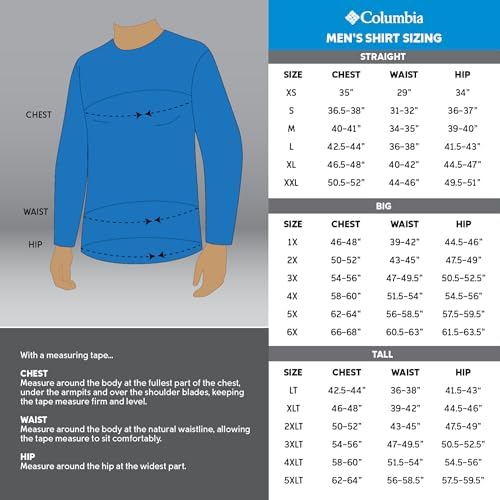 Columbia Men's Terminal Tackle Long Sleeve Shirt, City Grey/Black Logo, Large - 5