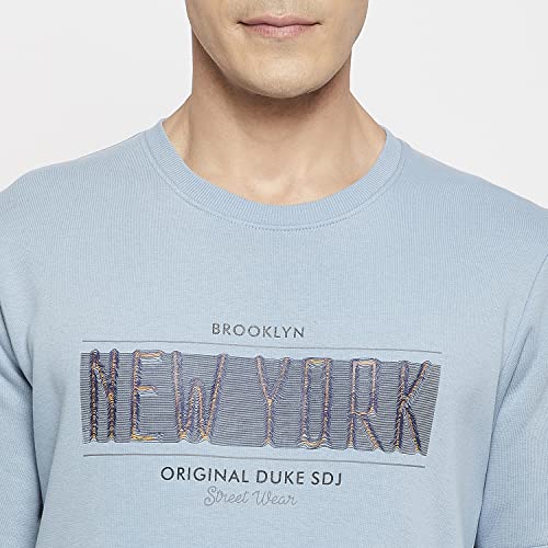 Image of Duke Stardust Men Round Neck Sweatshirt (LF6173 Grey 4XL)