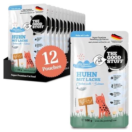 THE GOODSTUFF Katzenfutter mit Huhn & Lachs