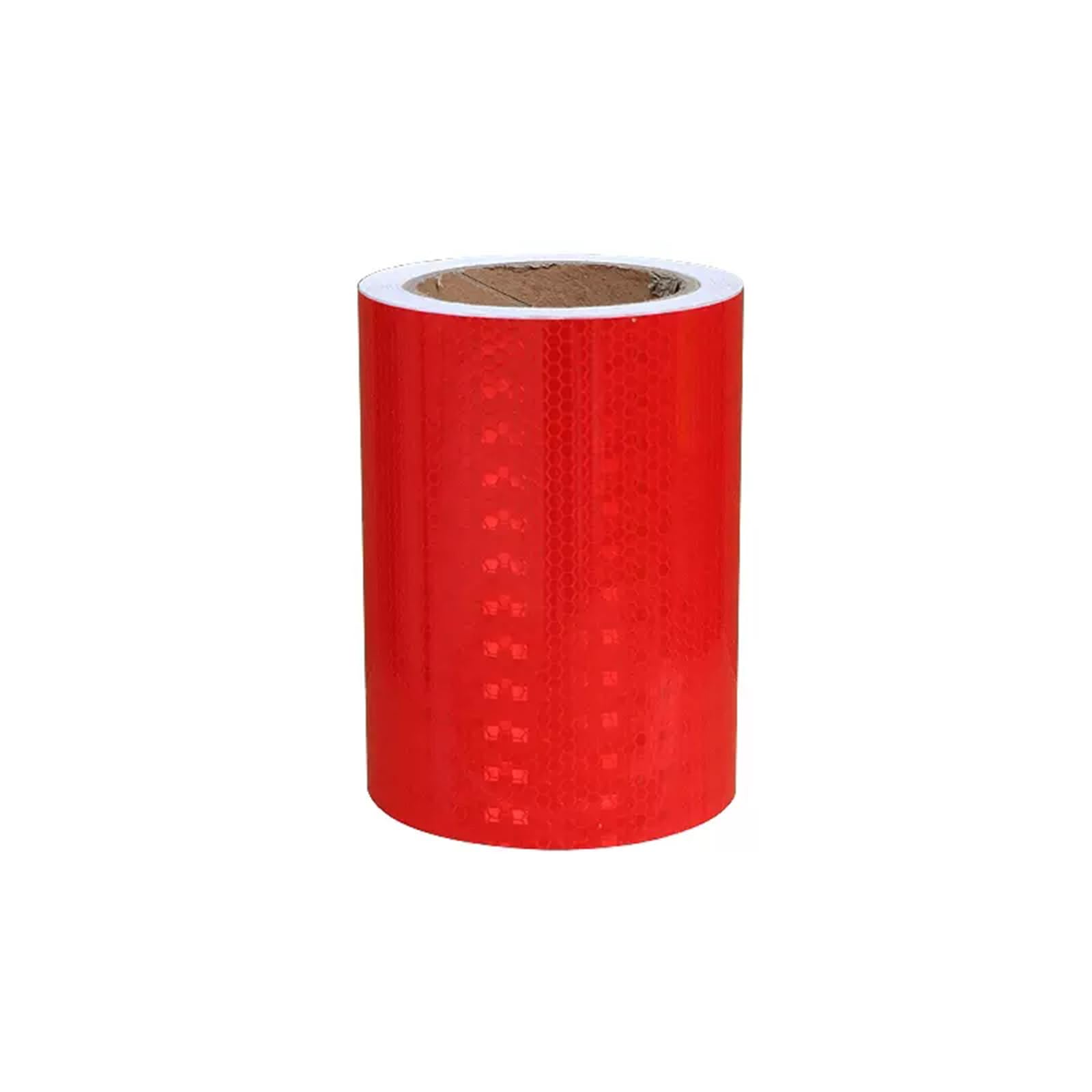 Yuzguhey Red Reflective Tape, Self Adhesive Fluorescent Reflector Warning Tape, Multicolor 3-50M(,10M)
