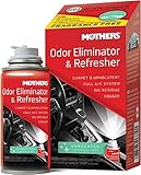 Mothers Odor Eliminator & Refresher, Unscented, 2 oz. Aerosol – Whole-Car Fogger Neutralizes Smoke, Pet, Food & Mildew Odors with CMM® Technology, Freshens Cabin & Vent Ducts (06810)
