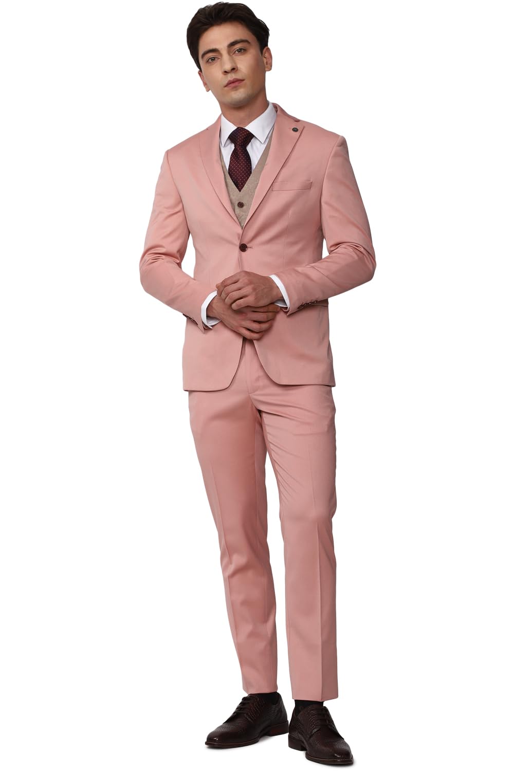 peter england Men Three Piece Suit-picture-16