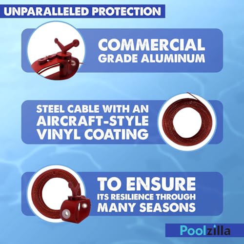 Poolzilla Kit Cable y Torno para Cubierta de Piscina miniatura 4