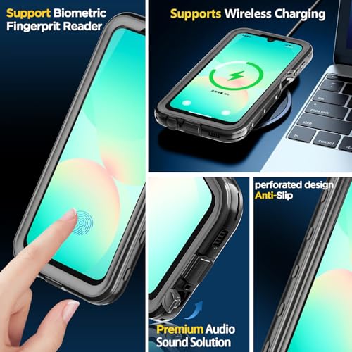Coque Samsung S24 Plus rigide protection haut de gamme noir