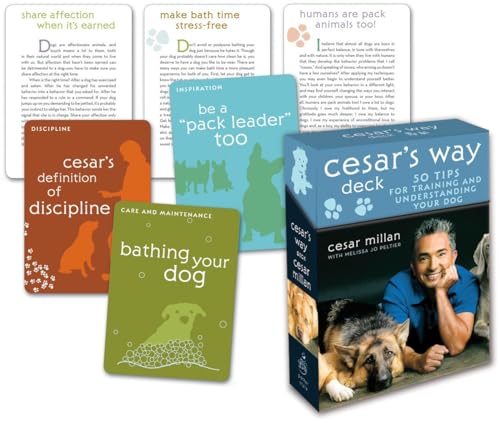 Cesar’s Way Deck: 50 Tips for Training and Understanding Your Dog
