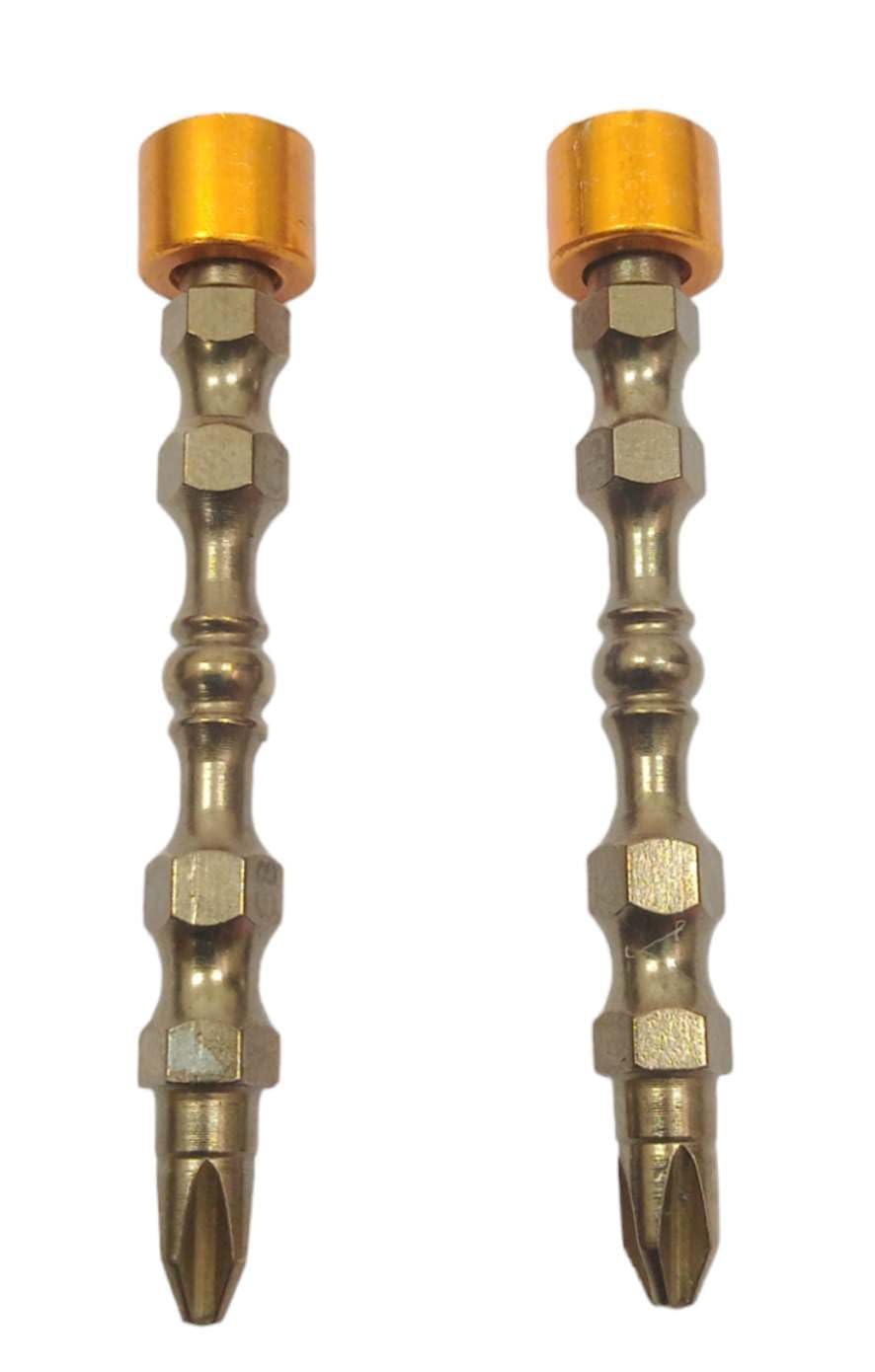Golden bullet Ph2 screwdriver bit with magnetic ring, Phillips 1/4 inch | set of (2) (B0CNZX5YQ4) Amazon Price History, Amazon Price Tracker