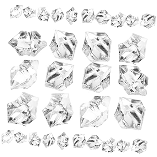 Glaçons plastique pour aquarium et décors de table de fête - 2