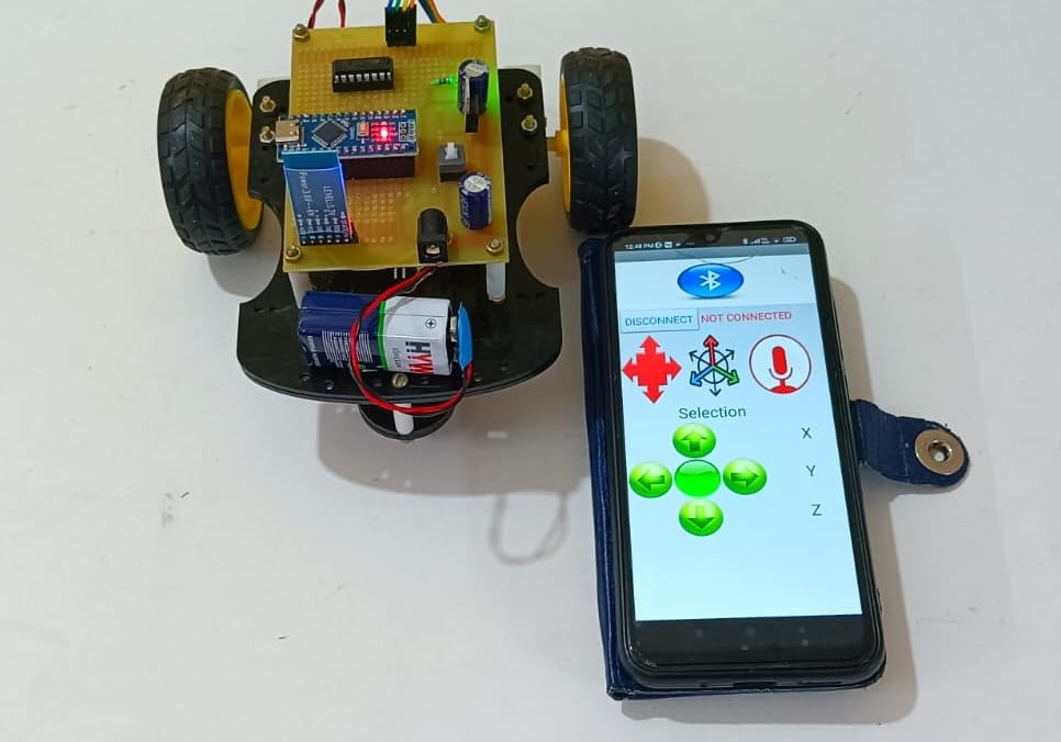See full amazon price history chart for Vigyanics Bluetooth Controlled Robot Car - Educational Robotics School College Project Vigyanics Bluetooth Controlled Robot Car - Educational Robotics School College Project (B0BVTGY2N6) Amazon Price History, Amazon Price Tracker